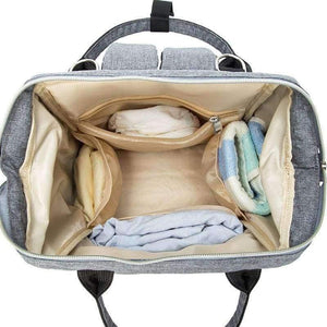 Planet Gates Light grey Diaper Bag and Insulation Bags Fashion Maternity Mummy Backpack Nappy Changing Organizer Waterproof Baby Care Bags