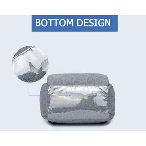 Planet Gates Light grey Diaper Bag and Insulation Bags Fashion Maternity Mummy Backpack Nappy Changing Organizer Waterproof Baby Care Bags