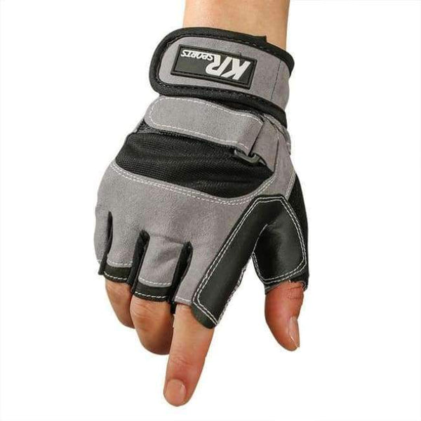 Planet Gates Light Grey / L Sports Exercise Weight Lifting Gloves eldiven Body Building Training Sport Fitness Gloves Women Men crossfit dumbbell Glove