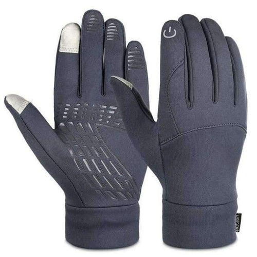 Planet Gates Light grey / M VBIGER Winter Gloves Professional Touch Screen Reflective Thicken Keep Warm Gloves Sport Running Biking Gloves for Men Women