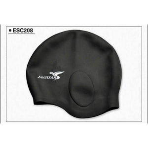 Planet Gates Light Grey / One Size Silicone swimming cap Adult swim Unisex Silica Gel Ear Protection Swimming Cap Men Women Silicone Cap Swimming hat2pc