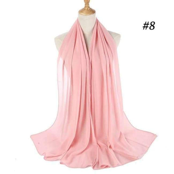Planet Gates light pink Plain bubble chiffon scarf hijab wrap printe solid color shawls headband muslim hijabs scarves/scarf 47 colors