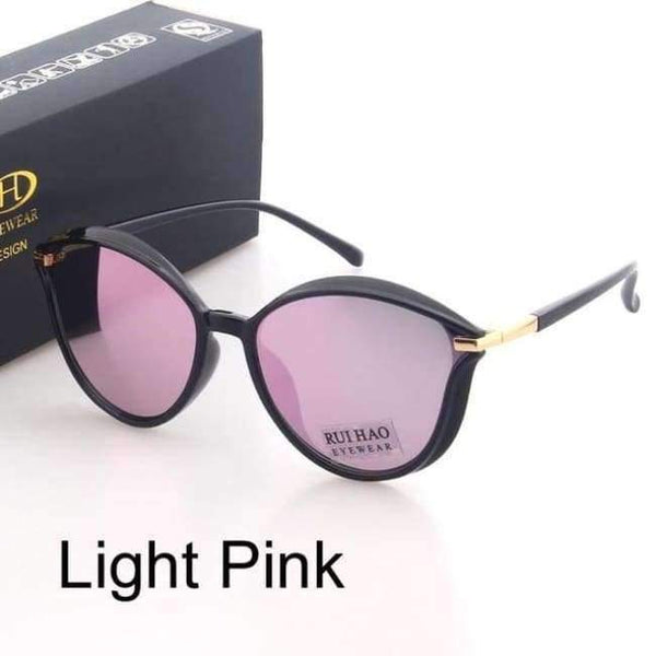 Planet Gates Light Pink Rui Hao Eyewear Fashion Sunglasses Women Brand Sun Glasses Cat Eye Sunglasses Design Outdoor Glasses Women Pink Sunglasses New