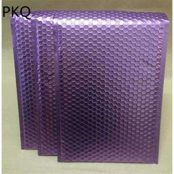 Planet Gates Light purple 10pcs/Pack 200x250mm Bubble Envelopes Bags Mailers Padded Shipping Envelope Aluminium Foil Bubble Mailing Bag Fragile Supplies