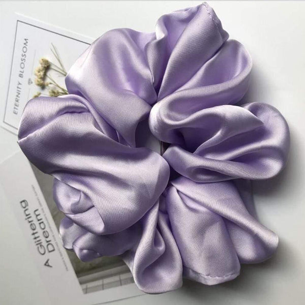 Oversize Scrunchie Women Girls Elastic Hair Rubber Bands Accessories Gum For Women Tie Hair Ring Rope Ponytail Holder Headdress