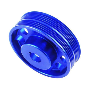 Planet Gates Light Weight Aluminum Crankshaft Crank Pulley for Subaru Impreza WRX Sti JR-CP013