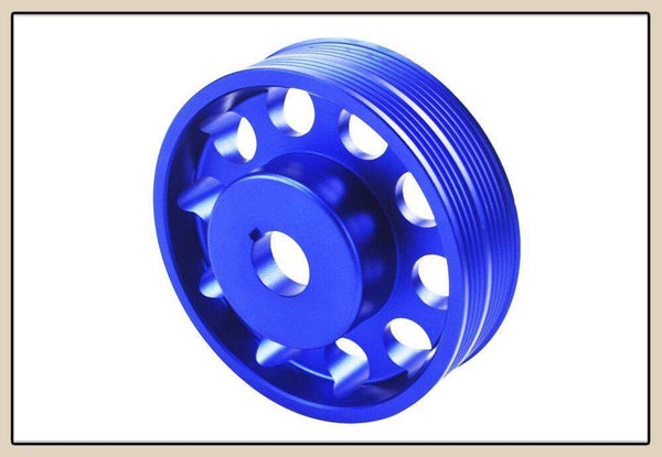 Planet Gates Light Weight Aluminum Crankshaft Crank Pulley for Subaru Impreza WRX Sti JR-CP013