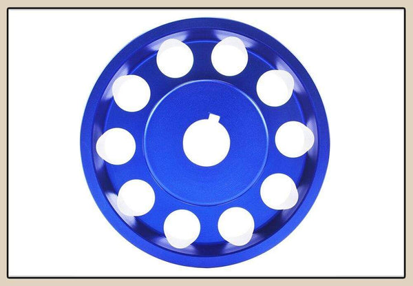 Planet Gates Light Weight Aluminum Crankshaft Crank Pulley for Subaru Impreza WRX Sti JR-CP013