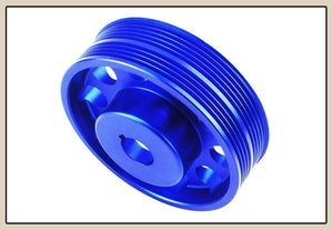 Planet Gates Light Weight Aluminum Crankshaft Crank Pulley for Subaru Impreza WRX Sti JR-CP013