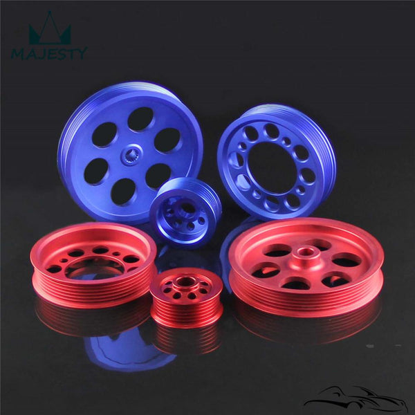 Planet Gates LIGHT-WEIGHT CRANK PULLEY For T**oyota v6 3.0 / JZA80 PULLEY