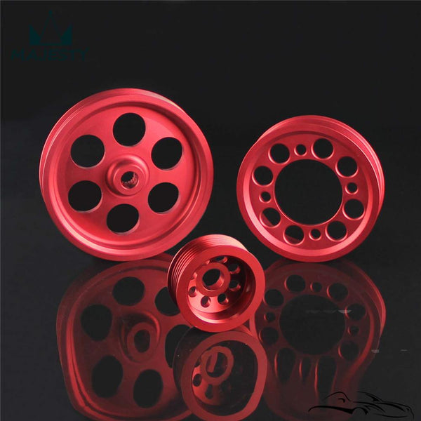 Planet Gates LIGHT-WEIGHT CRANK PULLEY For T**oyota v6 3.0 / JZA80 PULLEY