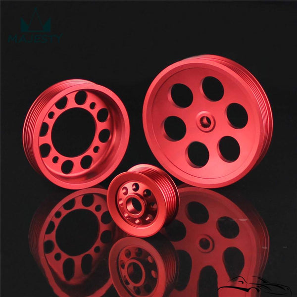 Planet Gates LIGHT-WEIGHT CRANK PULLEY For T**oyota v6 3.0 / JZA80 PULLEY