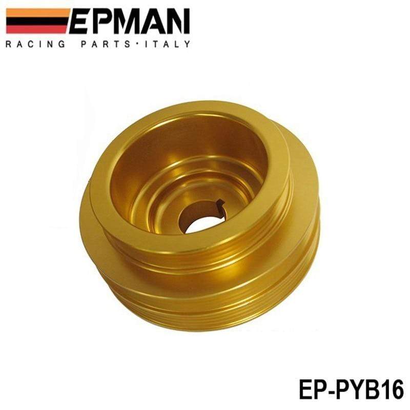 Planet Gates Light Weight Crank Underdrive Engine Pulley Gold For HONDA CIVIC 92-00 B16 Z0132 B16A B18C EP-PYB16