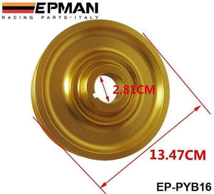 Planet Gates Light Weight Crank Underdrive Engine Pulley Gold For HONDA CIVIC 92-00 B16 Z0132 B16A B18C EP-PYB16