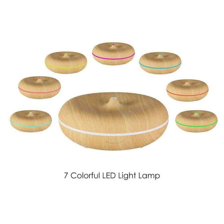 Planet Gates Aromacare 400ml Humidifier Wood Grian Aromatherapy Portable Humidifier Household Appliances Oil Diffuser Supplier Wholesale