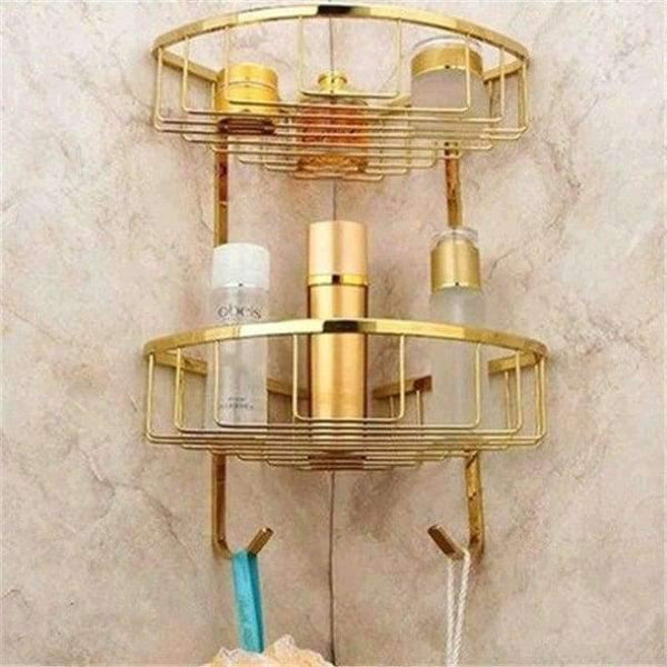 Planet Gates Light Yellow Antique Gold Brass Carved Bath Decoration Polished Bathroom Accessories Mounting Bath Hardware Set Bathroom Products