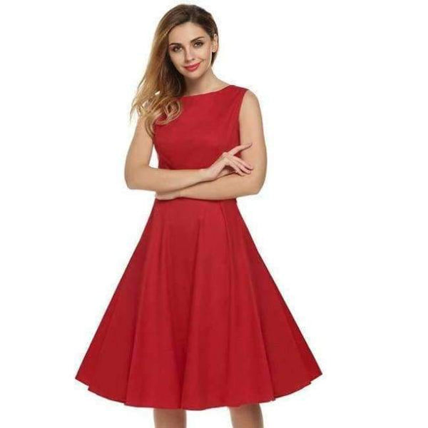 Planet Gates Lysegul / L ACEVOG Damekjole Retro Vintage 1950'er 60'er Rockabilly Blomster Swing Sommerkjoler Elegant Sløjfeknude Tunika Vestidos Morgenkåbe Oversize