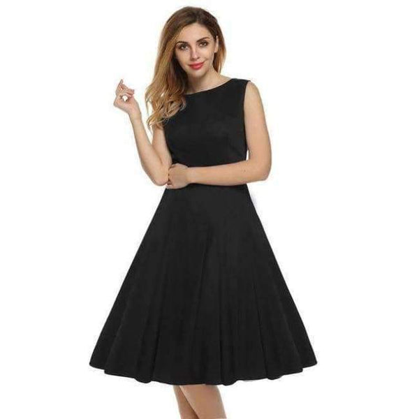 Planet Gates Lysegul / L ACEVOG Damekjole Retro Vintage 1950'er 60'er Rockabilly Blomster Swing Sommerkjoler Elegant Sløjfeknude Tunika Vestidos Morgenkåbe Oversize