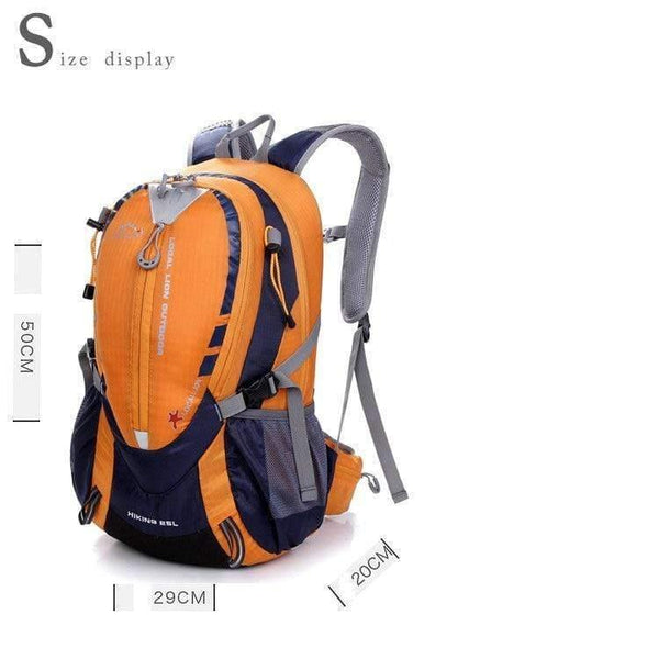Planet Gates Light Yellow Sport Bike Bag 25L Waterproof Nylon Bicycle Riding Backpack Road Cycling Backpacks Men's Rucksacks Packsack Knapsack