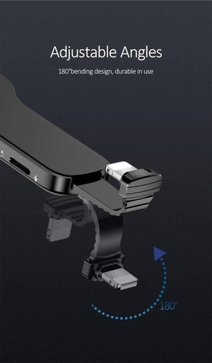 Planet Gates Lighting to 3.5mm For Lightning to 3.5mm Audio Adapter With Finger Ring Holder Fast charging splitter for adaptador iphone 7 adapter earphone jack