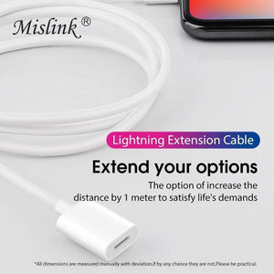 Planet Gates Lightning extension cable female to male adapter audio converter for iPhone x 8 7 6 5 ipad Charger data charging 8 pin