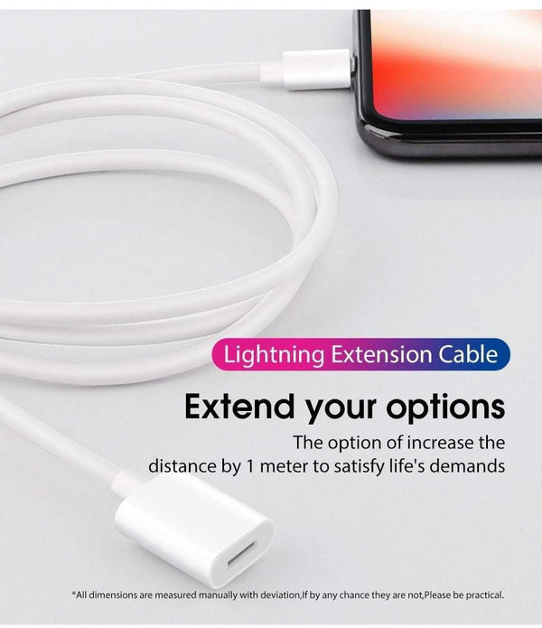 Planet Gates Lightning extension cable female to male adapter audio converter for iPhone x 8 7 6 5 ipad Charger data charging 8 pin