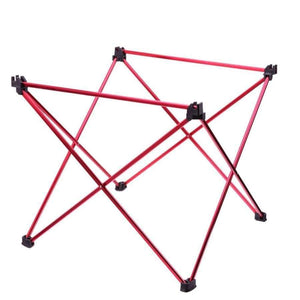 Planet Gates Lightweight Aluminium Alloy Portable Folding Table for Camping Outdoor Activties Foldable Picnic Barbecue Desk Folding Table