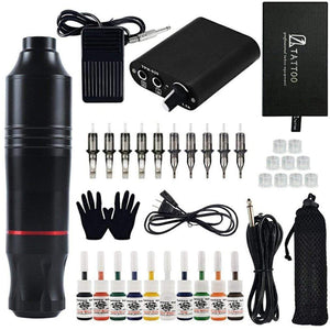 Planet Gates Lightweight and Portable Tattoo Pen Set Rotary Makeup Tattoo Pen Machine Motor Guns for Tattoo