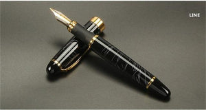 Planet Gates Line Fountain pen Full metal Golden Clip luxury pens Jinhao 450 Caneta Stationery Office