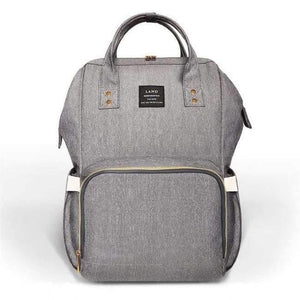 Planet Gates Linen gray Baby Diaper Bag Fashion Mummy Maternity Nappy Bag Large Capacity Baby Bag Travel Backpack Designer Nursing Bag/
