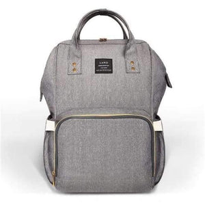 Planet Gates Linen grey Fashion Maternity Bag Mummy Nappy Bags Brand Large Capacity Baby Bag Travel Backpack Design Nursing Diaper Bag Baby Care