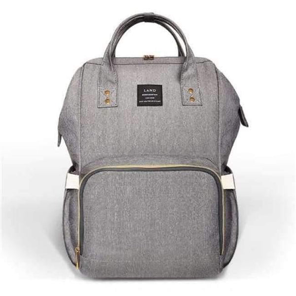 Planet Gates Linen grey Fashion Maternity Bag Mummy Nappy Bags Brand Large Capacity Baby Bag Travel Backpack Design Nursing Diaper Bag Baby Care
