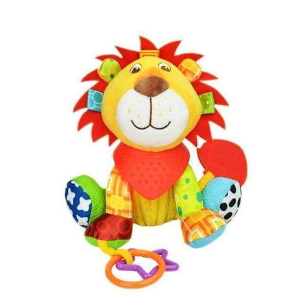 Planet Gates lion 1pcs Sozzy Multifunctional Baby Toys Rattles Mobiles Soft Cotton Infant Pram Stroller Car Bed Rattles Hanging Animal Plush Toys