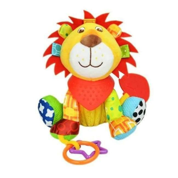 Planet Gates Lion 1pcs Sozzy Multifunctional Baby Toys Rattles Mobiles Soft Cotton Infant Pram Stroller Car Bed Rattles Hanging Animal Plush Toys