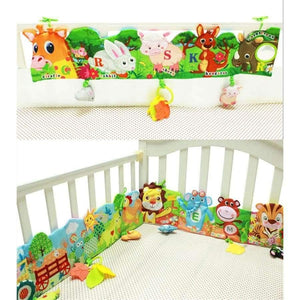 Planet Gates Lion Baby Toys Soft Animal Cloth Books For Newborns 0-12 Months Infant Development Rustle Sound Educational Stroller Rattles Toy Bed