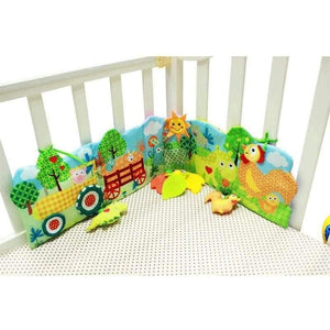 Planet Gates Lion Baby Toys Soft Animal Cloth Books For Newborns 0-12 Months Infant Development Rustle Sound Educational Stroller Rattles Toy Bed