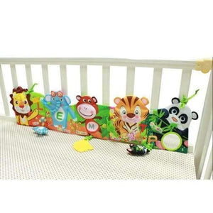 Planet Gates Lion Baby Toys Soft Animal Cloth Books For Newborns 0-12 Months Infant Development Rustle Sound Educational Stroller Rattles Toy Bed