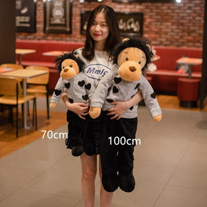 70/100/130cm Full Size Minomi Lion Stuffed Doll Plush Animal High Quality Toy Lee MinHo King Lion Special Gift For Fans Friends