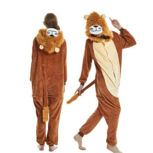 Planet Gates lion / S Halloween Wholesale Animal Stitch Star Unicorn onesie Adult Unisex Cosplay Costume Women Pajamas Sleepwear Adult Winter