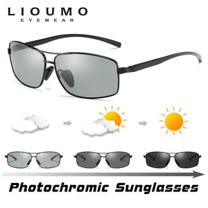 Planet Gates LIOUMO Top Photochromic Sunglasses Men Women Polarized Chameleon Glasses Driving Goggles Anti-glare Sun Glasses zonnebril heren