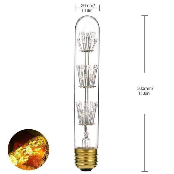 Planet Gates Litake 220V E27 Retro Style LED Firework Bulb Decorative Lamp for Christmas Festival Parties Edison Light Bulb