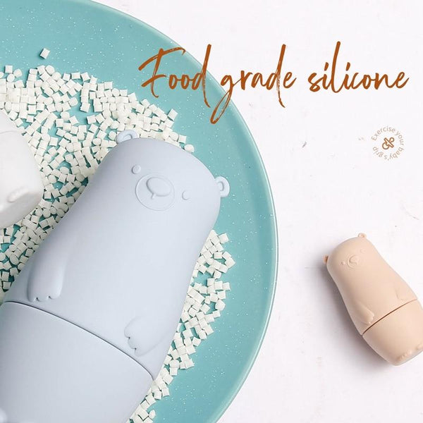 Planet Gates Little Bear Matryoshka Toys Montessori Toys Silicone Baby Teether  Silicone Russian Nesting Dolls Educational Toys Children Toys