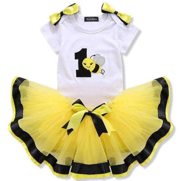 Planet Gates Little Girl 1st Birthday Party Sets Baby Tutu Cake Smash Outfits Sets First Christmas Gift Toddler Girls Kids Baptism Clothes