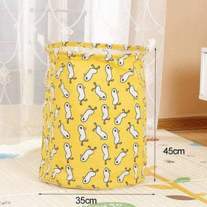 Planet Gates Little yellow duck Large Laundry Basket Waterproof Dirty Clothes hamper For Toy Washing Basket Dirty Clothes Sundries Storage Baskets Box