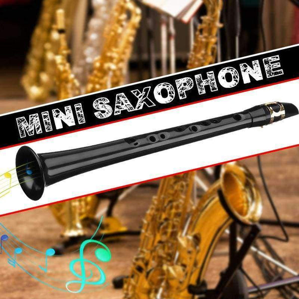 Planet Gates LittleSax Mini Sax Přenosný Bb saxofon ABS Lehký saxofon Hudební nástroje s přepravní taškou pro začátečníky