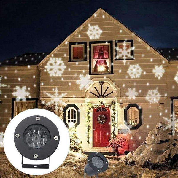 Planet Gates Litwod Z27 Venkovní sněhová vločka LED pódiová sněhová světla Voděodolné světlo Vánoční sváteční bílé a RGB barevné osvětlení párty 220V 110V