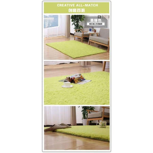 Planet Gates Living Room Rug Area Solid Carpet Fluffy Soft Home Decor White Plush Carpet Bedroom Carpet Kitchen Floor Mats White Rug Tapete