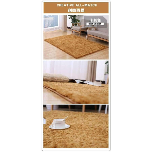 Planet Gates Living Room Rug Area Solid Carpet Fluffy Soft Home Decor White Plush Carpet Bedroom Carpet Kitchen Floor Mats White Rug Tapete