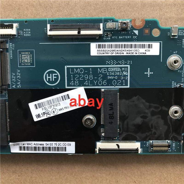 Planet Gates LMQ-1 MB 12298-2 48.4LY06.021 placa base original para ThinkPad X1C X1 carbon 2014 I7-4600U RMA 8G 00UP983 Laptop motherboard