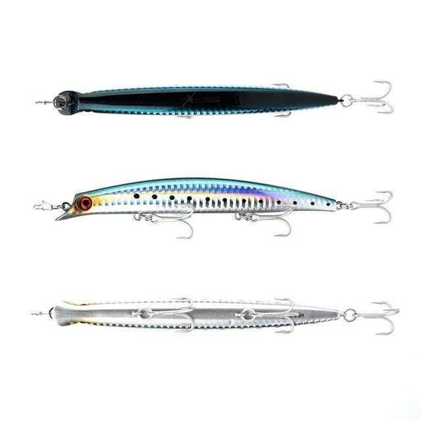 Planet Gates LN104 95mm Fishing Lure Floating Popper LipLess Minnow Sea Fishing 3 sizes Minnow Lure Hard Bait Strong Hook Wobblers Model 5326